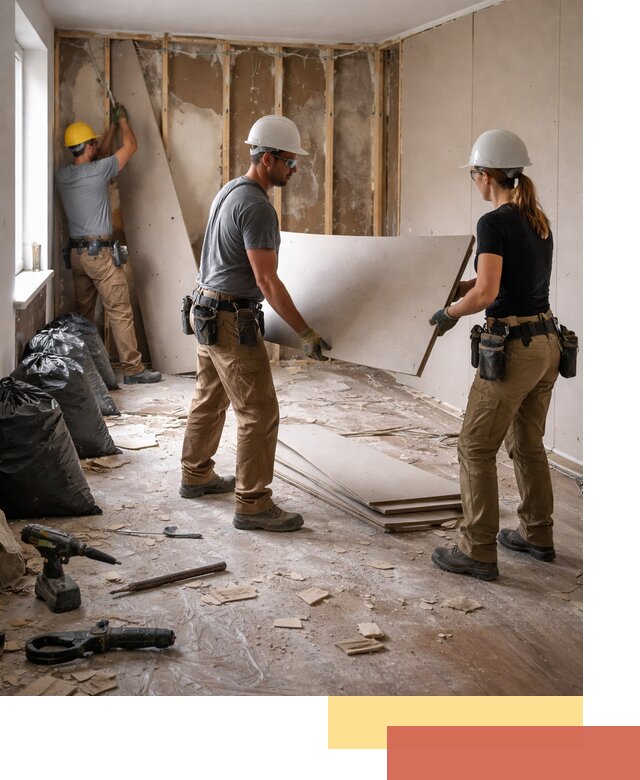 Демонтаж стеновых панелей в Краснокамске быстро и аккуратно