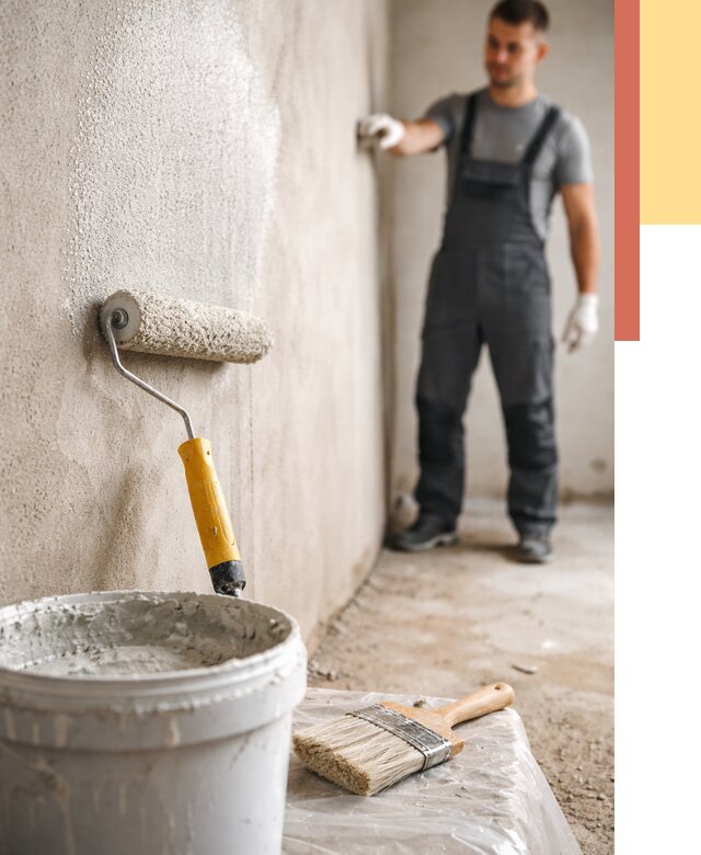 Нанесение бетоноконтакта на стены в Краснокамске от 4258 руб. быстро и недорого | ОТДЕЛОЧНИК-Кнм