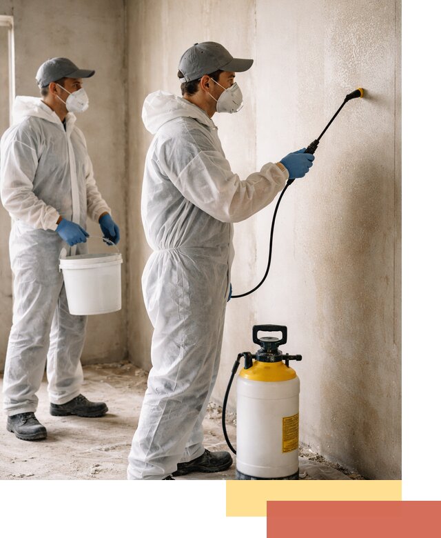 Антисептическая обработка стен в Краснокамске профессионально