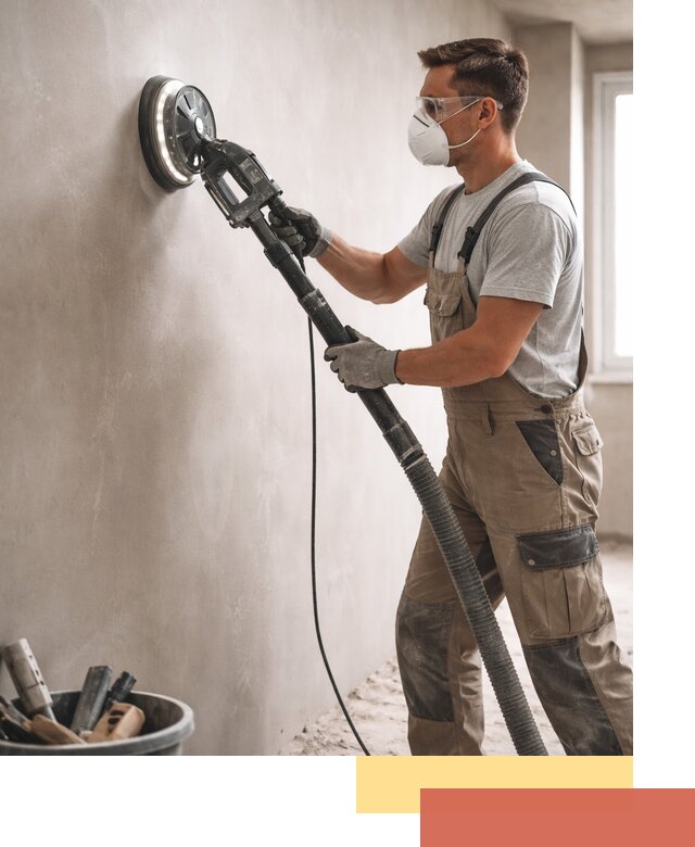 Профессиональная шлифовка стен в Краснокамске быстро и качественно