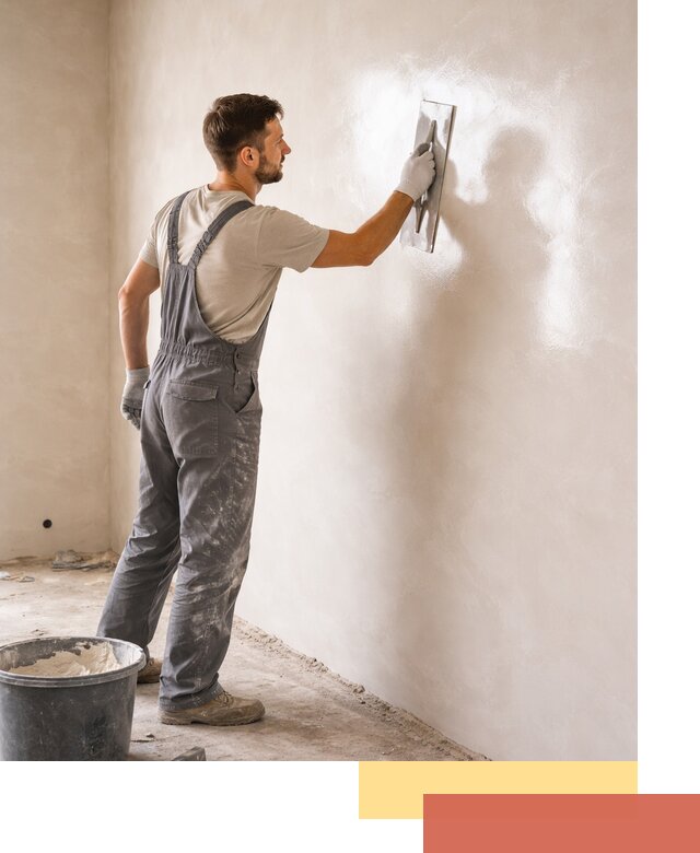 Глянцевание штукатурки стен в Краснокамске профессионально и быстро