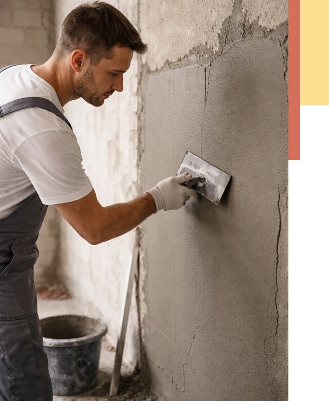 Штукатурка стен под плитку в Краснокамске от 4258 руб./м2 — выравнивание под плитку | ОТДЕЛОЧНИК-Кнм