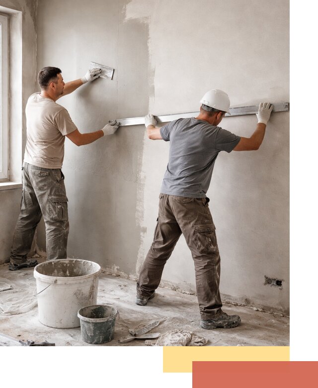 Штукатурка стен под покраску в Краснокамске качественно и быстро