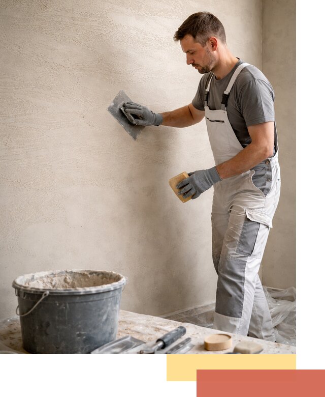 Декоративная штукатурка травертин в Краснокамске для стен и потолков