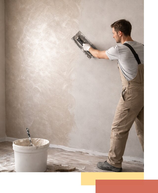 Декоративная штукатурка «Мокрый шелк» под ключ в Краснокамске