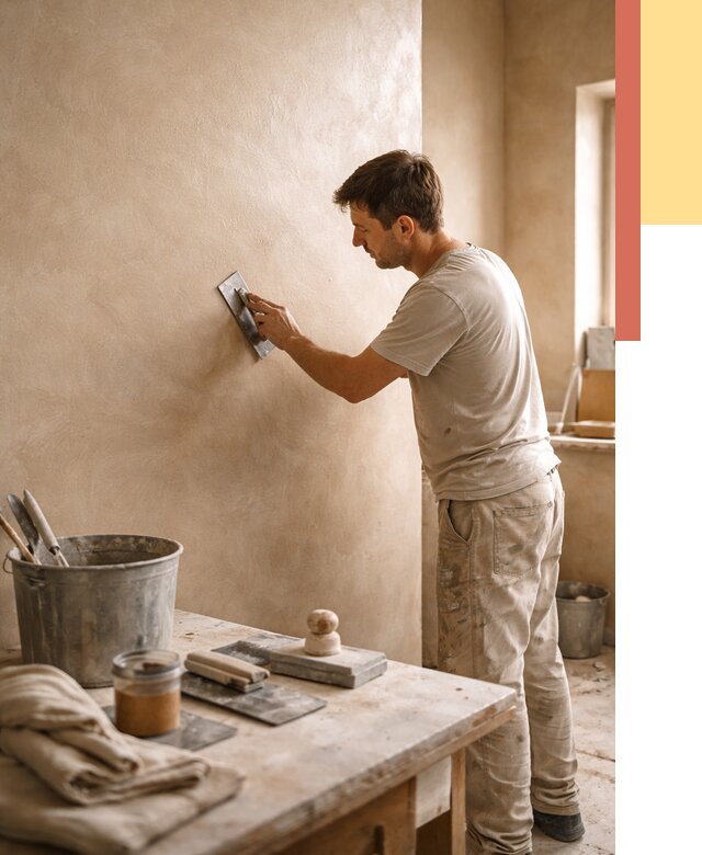 Марокканская штукатурка таделакт в Краснокамске под ключ от 4258 руб. | ОТДЕЛОЧНИК-Кнм