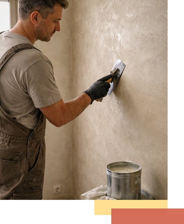 Нанесение воска на штукатурку в Краснокамске для защиты и блеска