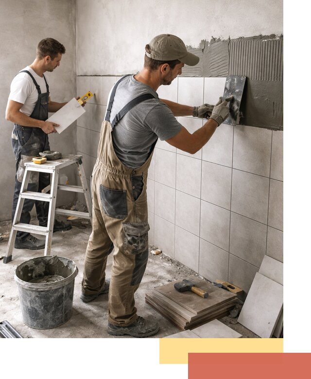 Укладка плитки на стены в Краснокамске профессионально и надежно