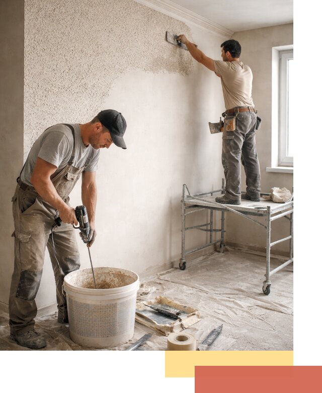 Нанесение жидких обоев под ключ в Краснокамске с гарантией качества