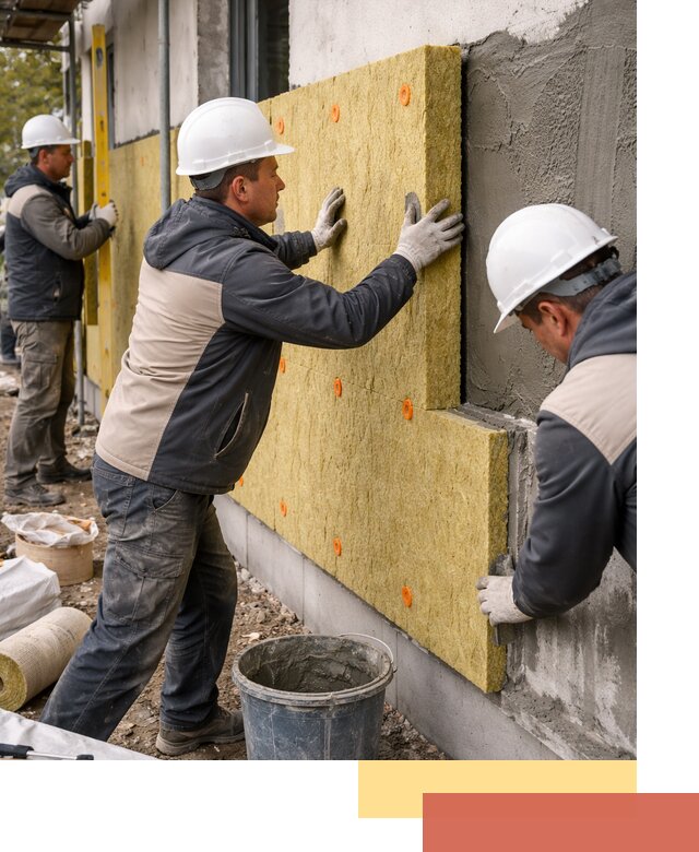 Утепление стен минватой в Краснокамске — тепло и звукоизоляция