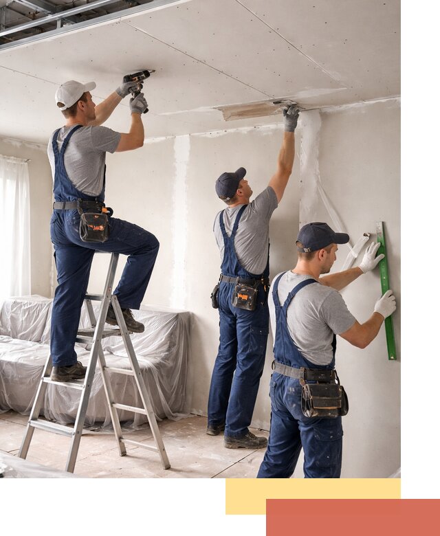 Профессиональная отделка потолка в Краснокамске быстро и качественно